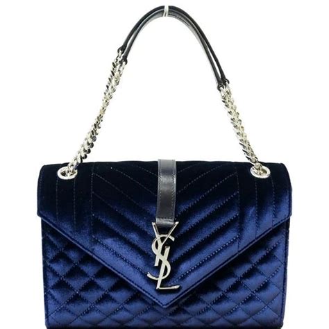 yves saint laurent blue bag